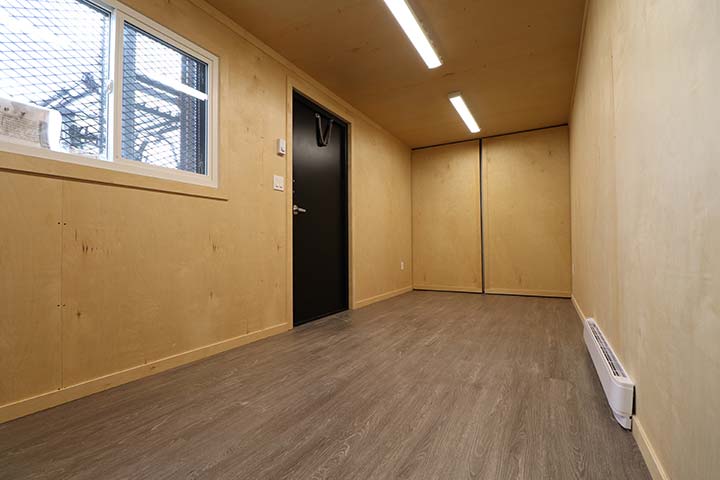 20’ Office CUBE – Wood Finished - Tupcan Pty Ltd