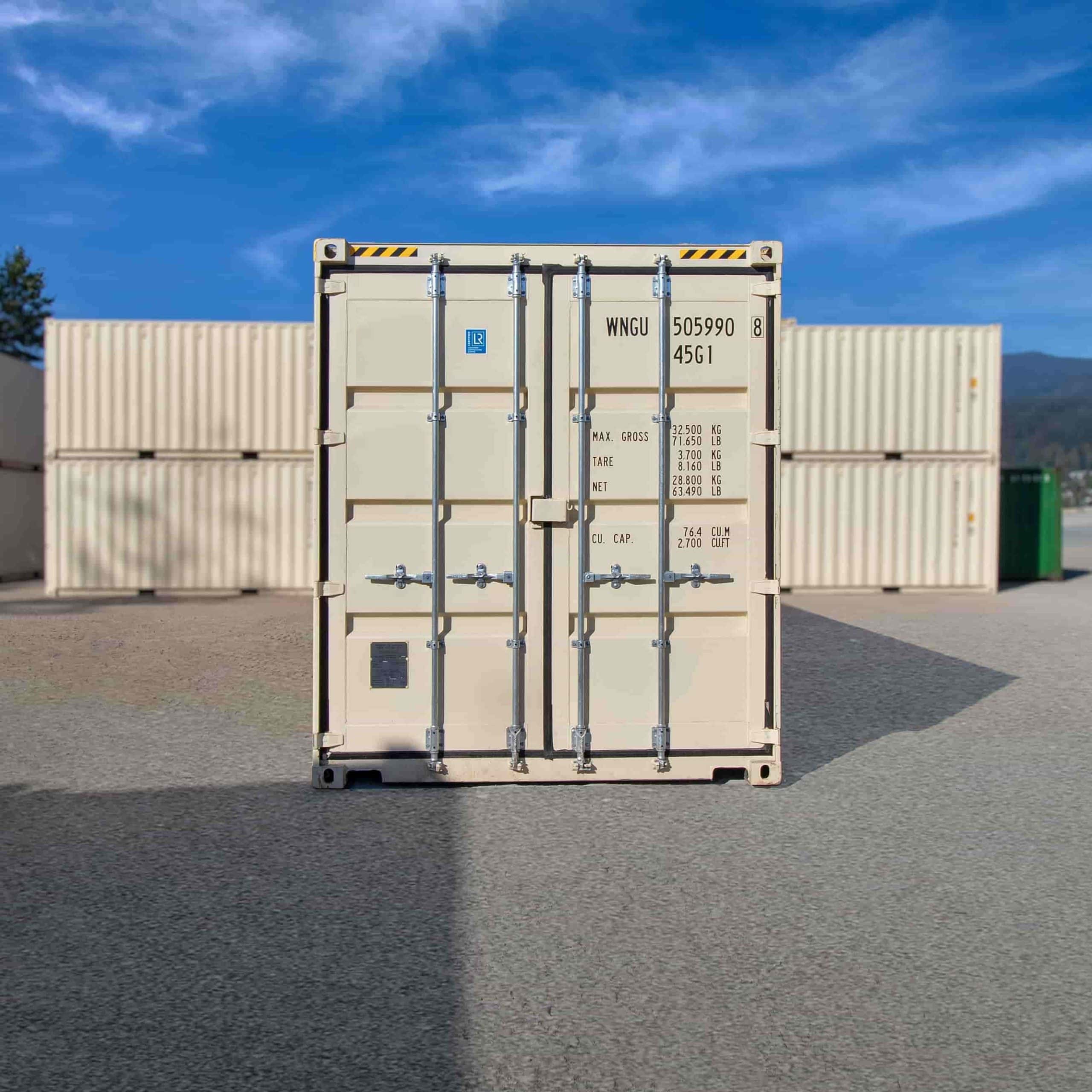 40’HC New (1-trip) Shipping Container - Tupcan Pty Ltd