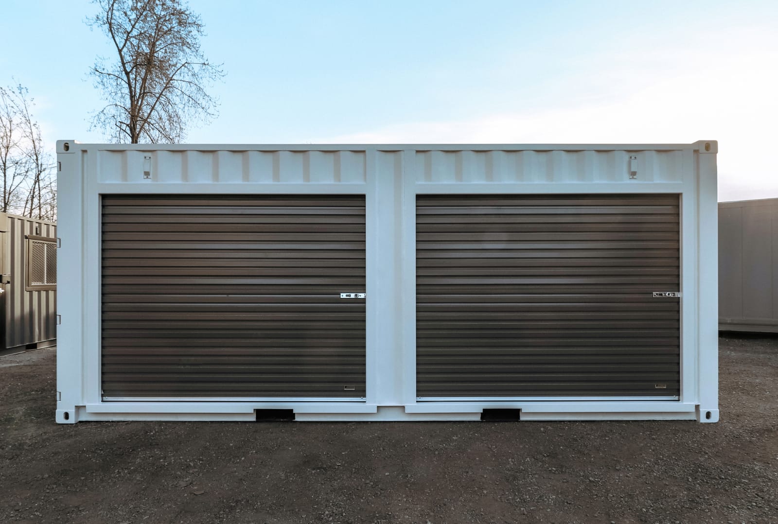 20′ Shipping Container + (2)  8′ Rollup Doors - Tupcan Pty Ltd