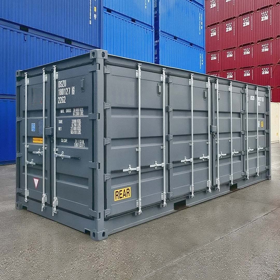 20’ New (1-trip) “Openside” Shipping Container - Tupcan Pty Ltd