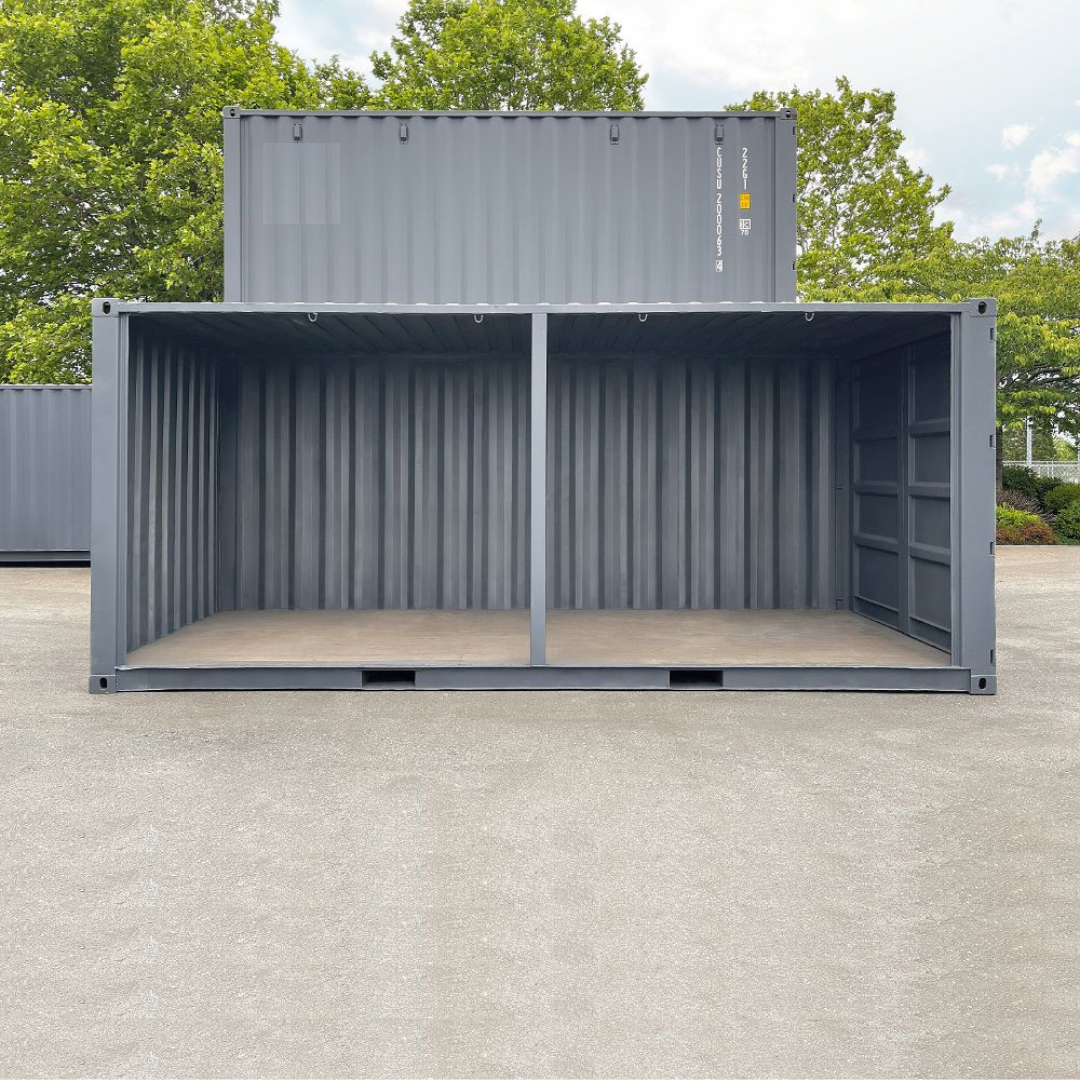 20’ Used “Open Face” Shipping Container - Tupcan Pty Ltd