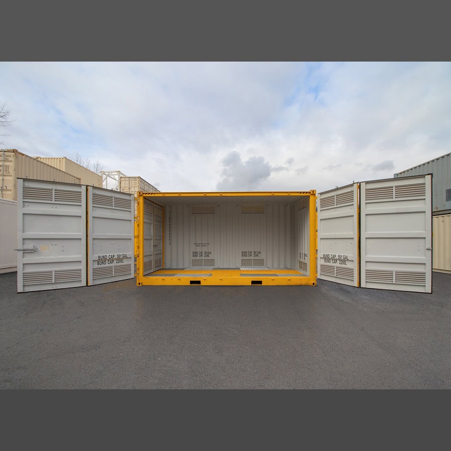 20’HC Openside Containment Cube - Tupcan Pty Ltd