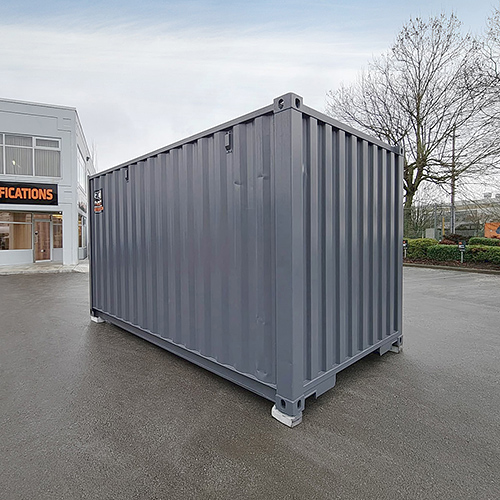 15′ “Cut Down” Used Container + Rollup - Tupcan Pty Ltd