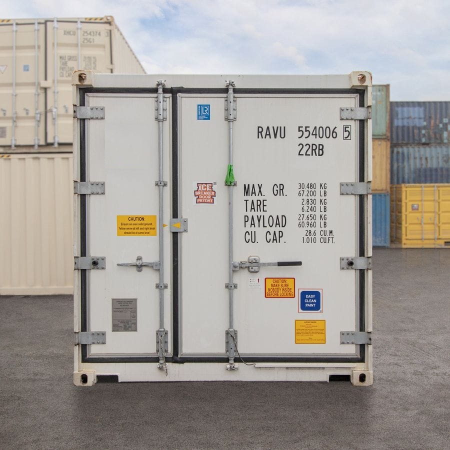 20’ New (1-trip) Refrigerated Container (Working Reefer) - Tupcan Pty Ltd
