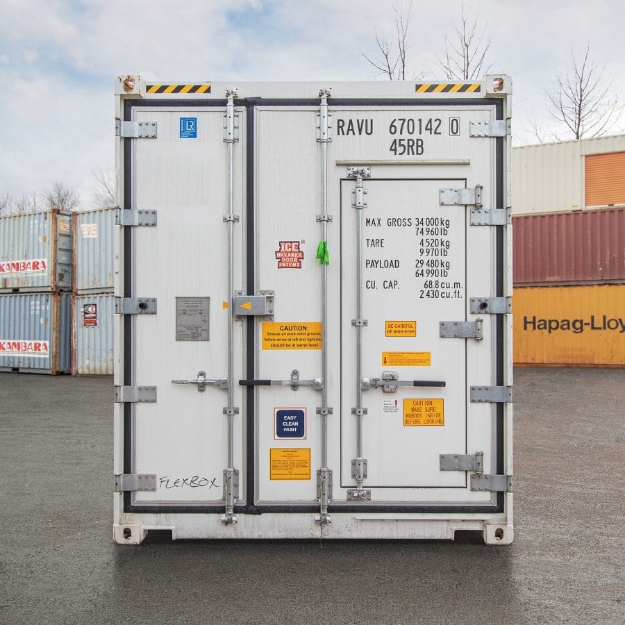 40’HC New (1-trip) Refrigerated Container (Working Reefer) - Tupcan Pty Ltd