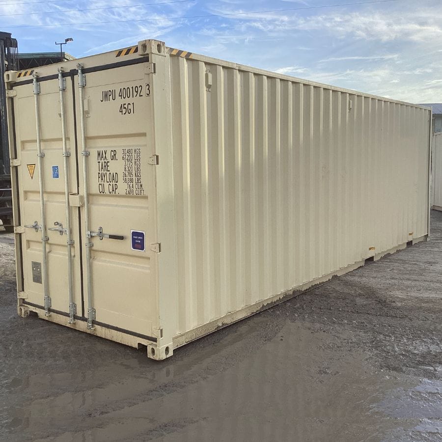 27’HC New Cut-Down Shipping Container - Tupcan Pty Ltd