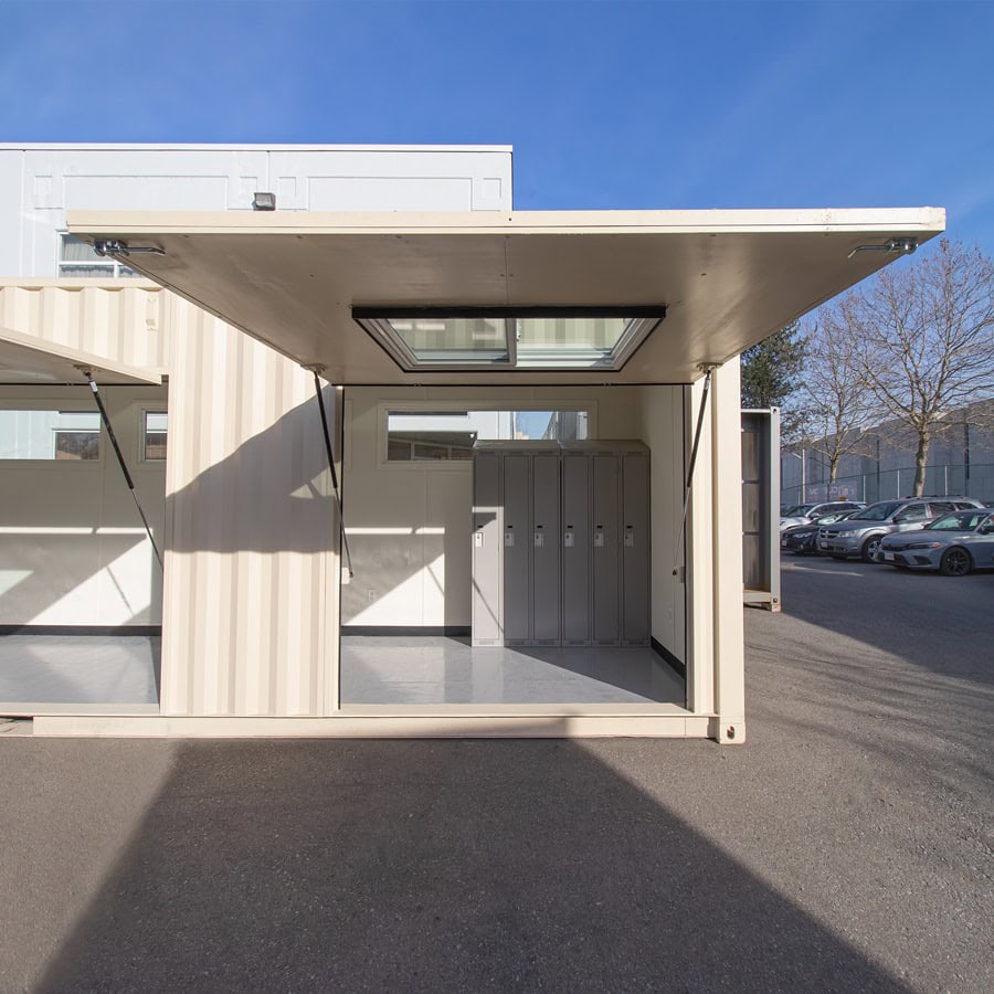 40’ Art Studio w/Flip up Doors - Tupcan Pty Ltd