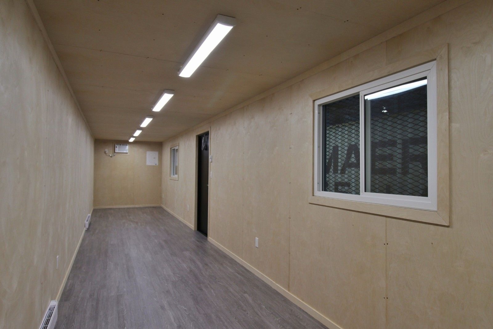 40’ Office CUBE – Wood Finished - Tupcan Pty Ltd