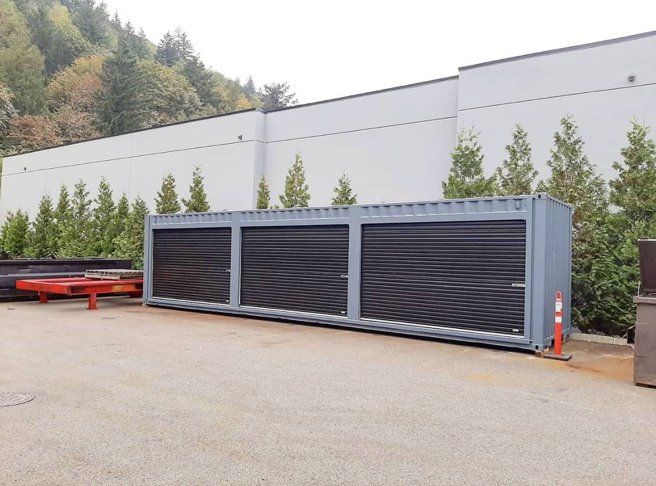 40′HC Shipping Container + (3) 11′ 10” Doors - Tupcan Pty Ltd