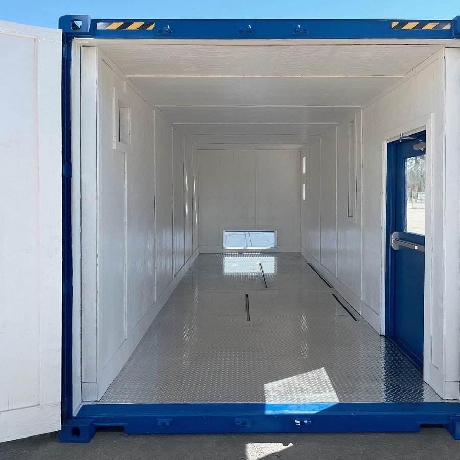 40’ Custom Equipment Enclosure - Tupcan Pty Ltd