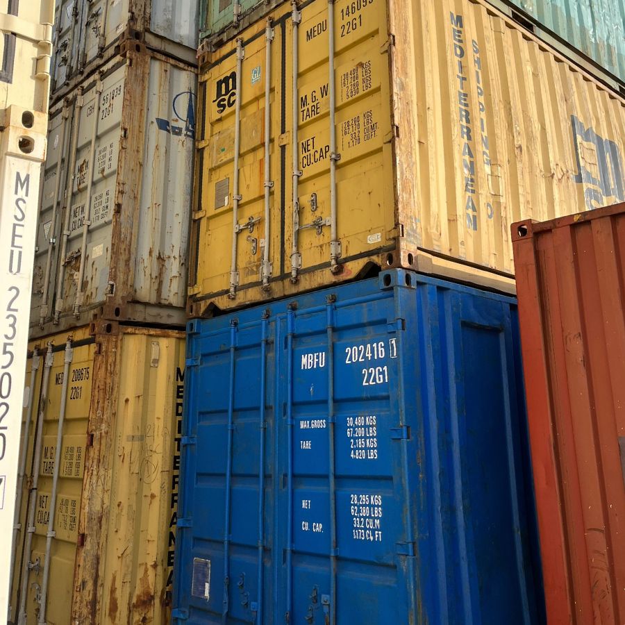 20’ Used Containers With Minor DMG - Tupcan Pty Ltd