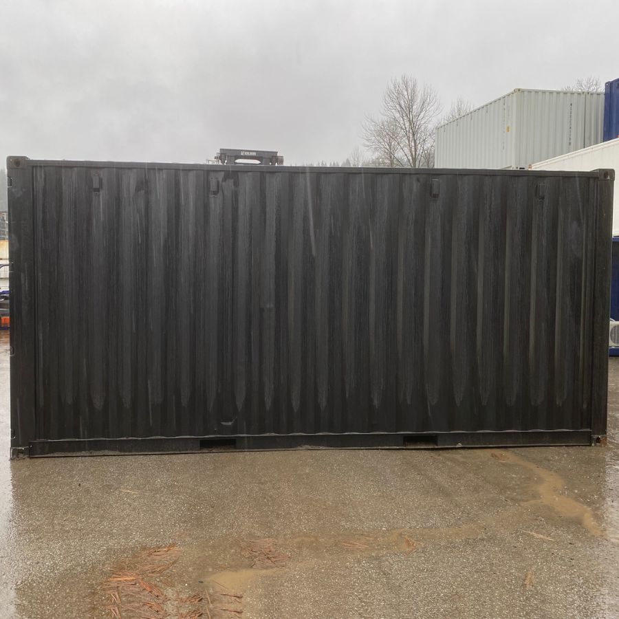20’HC New (1-Trip) Shipping Container – Painted Black - Tupcan Pty Ltd