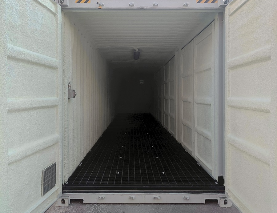 40’HC Chemical Storage w/4 x Side Doors - Tupcan Pty Ltd
