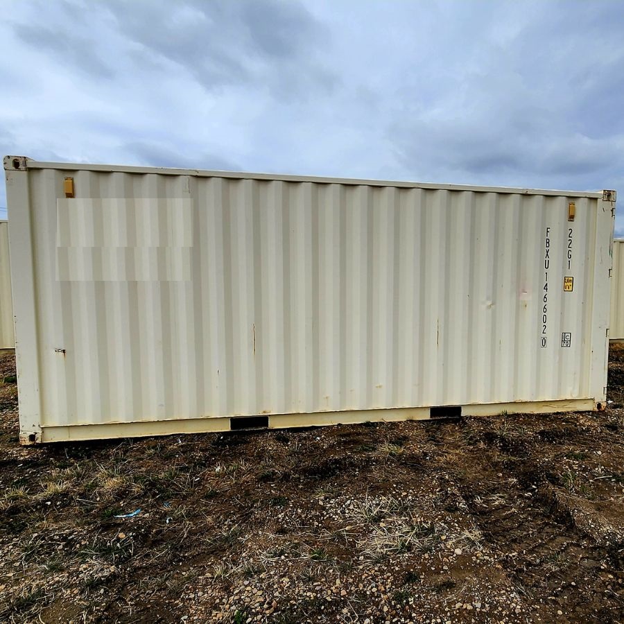 20’ New (1-Trip) Container w/ Shelving on BOTH sides - Tupcan Pty Ltd