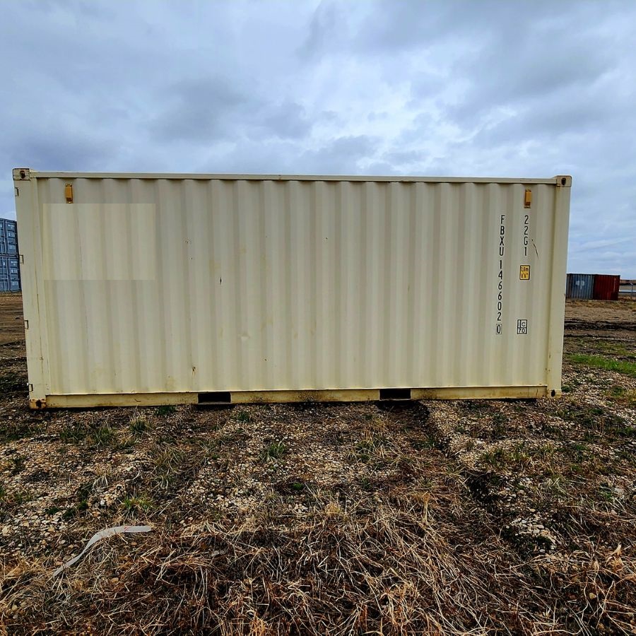 20’ New (1-Trip) Container w/ Shelving on BOTH sides - Tupcan Pty Ltd